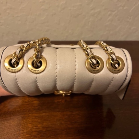 Coach Madison Shoulder Bag 16 With Quilting - Picture 10 of 11